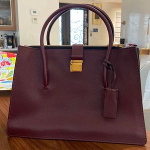 Miu miu handbag, wine color